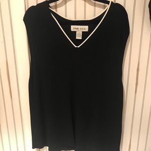 Linda Lucia 3x sweater shell top